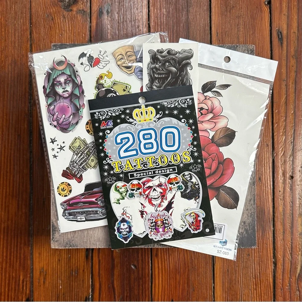 Temporary Tattoo Assorted Lot